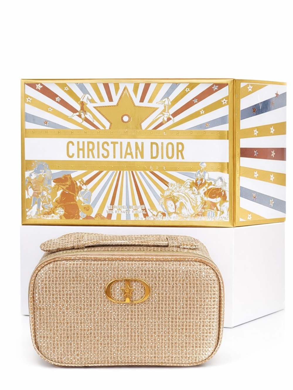 Christian Dior Beauty Holiday 2025 Cosmetic Bag – Limited Edition (Bag + Box Onl